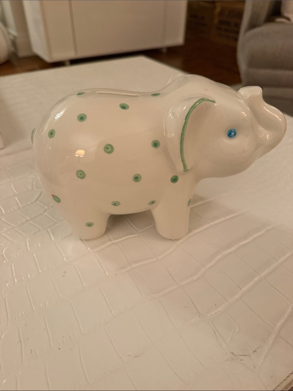 Tiffany piggy bank - like new - perfect condition